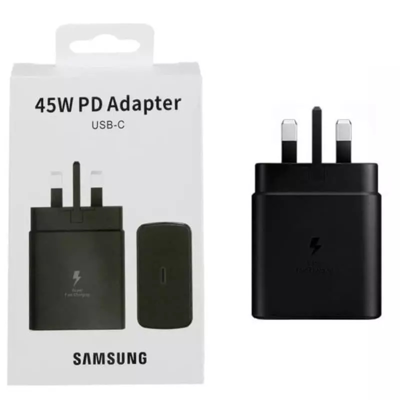 قیمت و خرید آداپتور اصلی سامسونگ 45 وات PD Adaptor